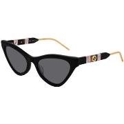 Lunettes de soleil Gucci GG0597S Lunettes de soleil, Noir/Gris, 55 mm