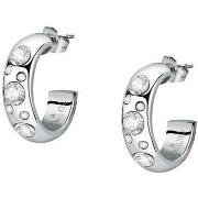 Boucles oreilles Morellato Boucles d'oreilles en acier et cristal