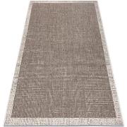 Tapis Rugsx TAPIS EN CORDE SIZAL FLOORLUX 20401 Cadre 240x330 cm