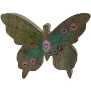 statuettes et figurines Signes Grimalt Papillon En Bois