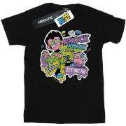 T-shirt enfant Dc Comics Teen Titans Go Knock Knock