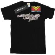 T-shirt enfant Dc Comics Wonder Woman Lines Logo