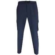 Pantalon BOSS PANTALON CARGO BLEU MARINE T_URBANEX_CARGO1