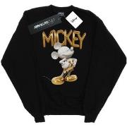 Sweat-shirt Disney Mickey Mouse Gold Statue