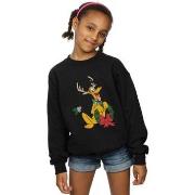 Sweat-shirt enfant Disney Pluto Christmas Reindeer