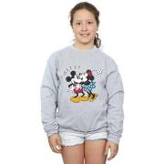 Sweat-shirt enfant Disney Mickey Mouse Mickey And Minnie Kiss