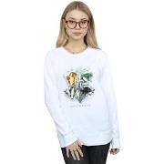 Sweat-shirt Harry Potter Hogwarts Painted Crest