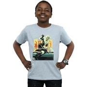 T-shirt enfant Marvel Black Cat Car