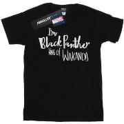 T-shirt enfant Marvel I Am Black Panther