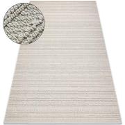 Tapis Rugsx Tapis JERSEY 19233 crème - Lignes, structurelles, 140x190 ...