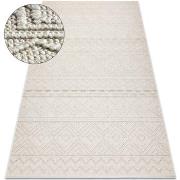 Tapis Rugsx Tapis JERSEY 19234 crème - Losangos, structurelle 80x150 c...