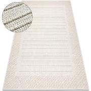 Tapis Rugsx Tapis JERSEY 19261 crème - Cadre, structurelles, 140x190 c...