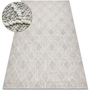 Tapis Rugsx Tapis JERSEY 19231 gris - géométrique structurel 60x100 cm