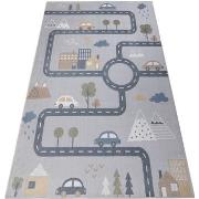 Tapis Rugsx Tapis BONO 726 rue, ville gris clair 140x190 cm