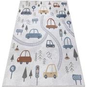 Tapis Rugsx Tapis BONO 8436 Voitures, rue crème / 160x220 cm