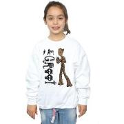 Sweat-shirt enfant Avengers Infinity War I Am Teenage Groot