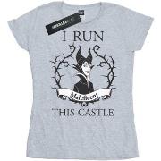 T-shirt Maleficent I Run This Castle