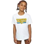 T-shirt enfant Dc Comics Wonder Woman Text Logo