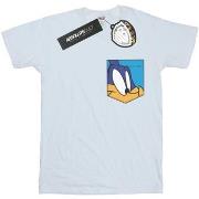 T-shirt enfant Dessins Animés Road Runner Face Faux Pocket