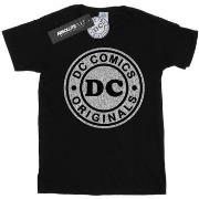 T-shirt Dc Comics DC Originals Crackle Logo