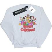 Sweat-shirt Disney Mickey Mouse And Friends Christmas