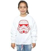 Sweat-shirt enfant Disney Christmas Stormtrooper Helmet