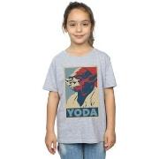 T-shirt enfant Disney Yoda Poster