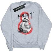 Sweat-shirt enfant Disney The Last Jedi Roll With It