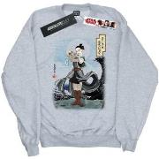 Sweat-shirt enfant Disney The Last Jedi Japanese Rey