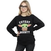 Sweat-shirt Disney The Mandalorian Cutest Bounty