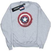 Sweat-shirt enfant Marvel Captain America Splatter Shield