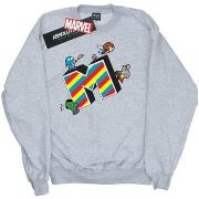 Sweat-shirt Marvel M Is For