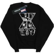 Sweat-shirt enfant Marvel Black Widow Symbol