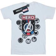T-shirt Marvel Hero Badge