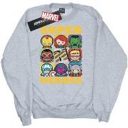 Sweat-shirt Marvel Kawaii Super Heroes