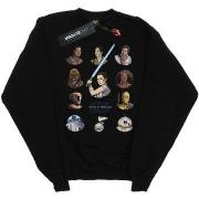 Sweat-shirt Star Wars: The Rise Of Skywalker Resistance Character Line...