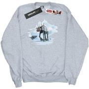 Sweat-shirt enfant Disney Christmas AT-AT Reindeer