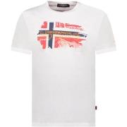 T-shirt Geographical Norway SY1366HGN-White