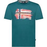 T-shirt Geographical Norway SY1366HGN-GREEN SAPIN