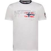 T-shirt Geographical Norway SY1450HGN-White