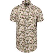 Chemise Suitable Chemise Short Sleeve Impression Jungle Vert