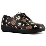 Derbies FitFlop DERBY DARK FLORAL BLACK