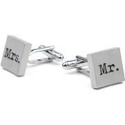 Boutons de manchettes Profuomo Boutons de Manchette Mr. Mrs