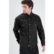 Chemise Daytona FIRESTONE CANVAS-COTTON BLACK