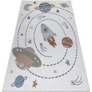 Tapis Rugsx Tapis BONO 8288 Espace, planètes crème / 200x290 cm