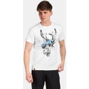 T-shirt Kilpi T-shirt en coton pour homme DICOVER-M