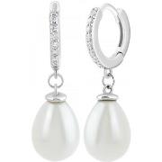 Boucles oreilles Sc Crystal B2957-ARGENT