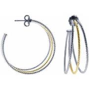 Boucles oreilles Orusbijoux Boucles D'oreilles Créoles Trois Anneaux M...