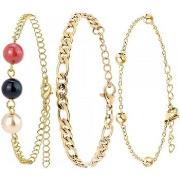 Bracelets Sc Bohème B2945+B2371-DORE+B2384-DORE