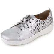 Baskets basses FitFlop F-SPORTY TM II LACE UP PERF SNEAKERS SILVER